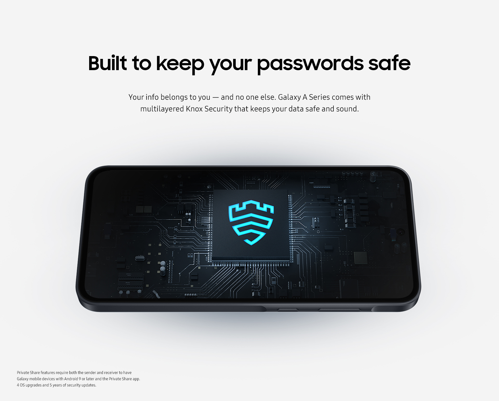 Built to keep your passwords safe.