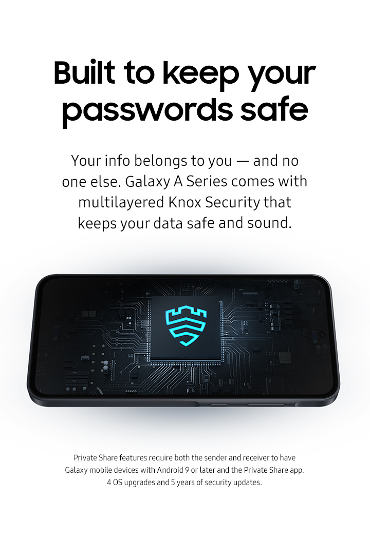 Built to keep your passwords safe - mobile