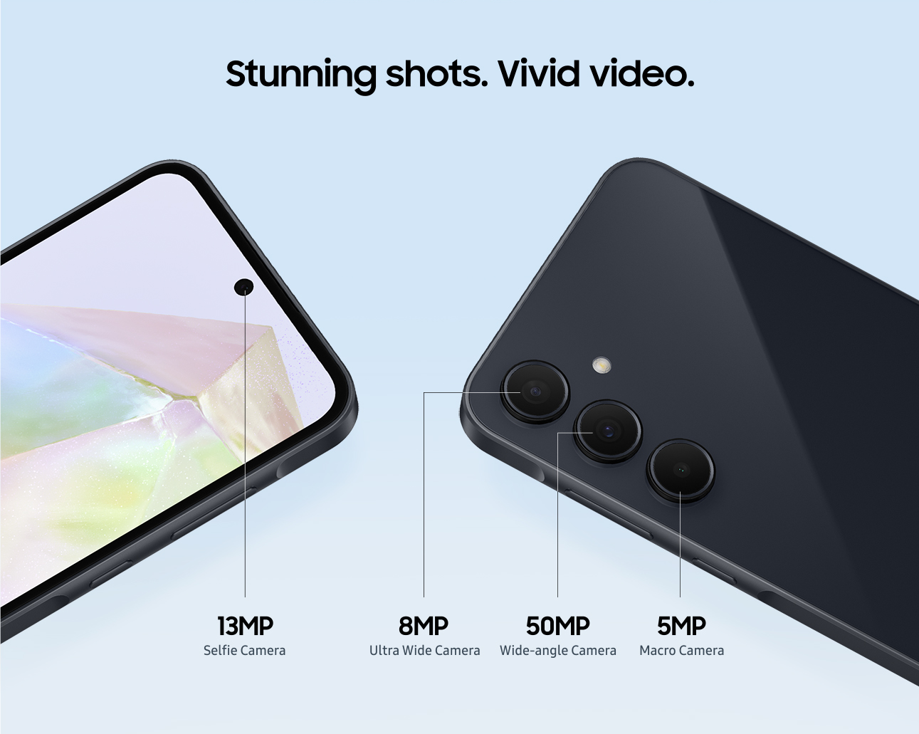 Stunning shots. Vivid video.