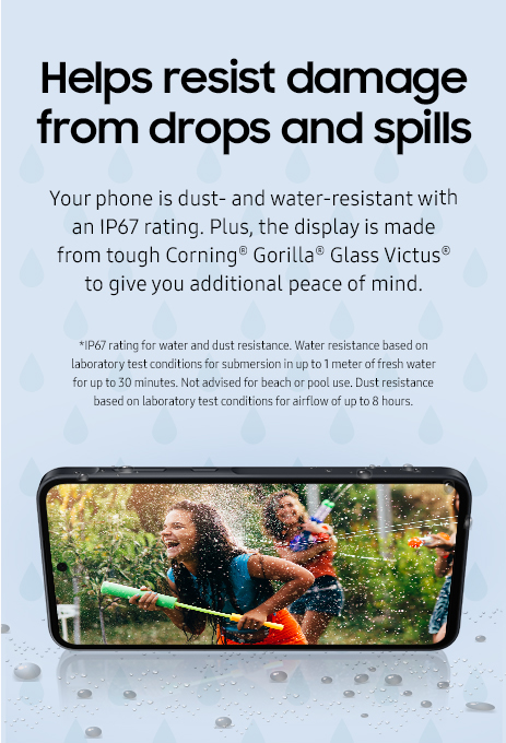 Helps resist damage from drops and spills - mobile