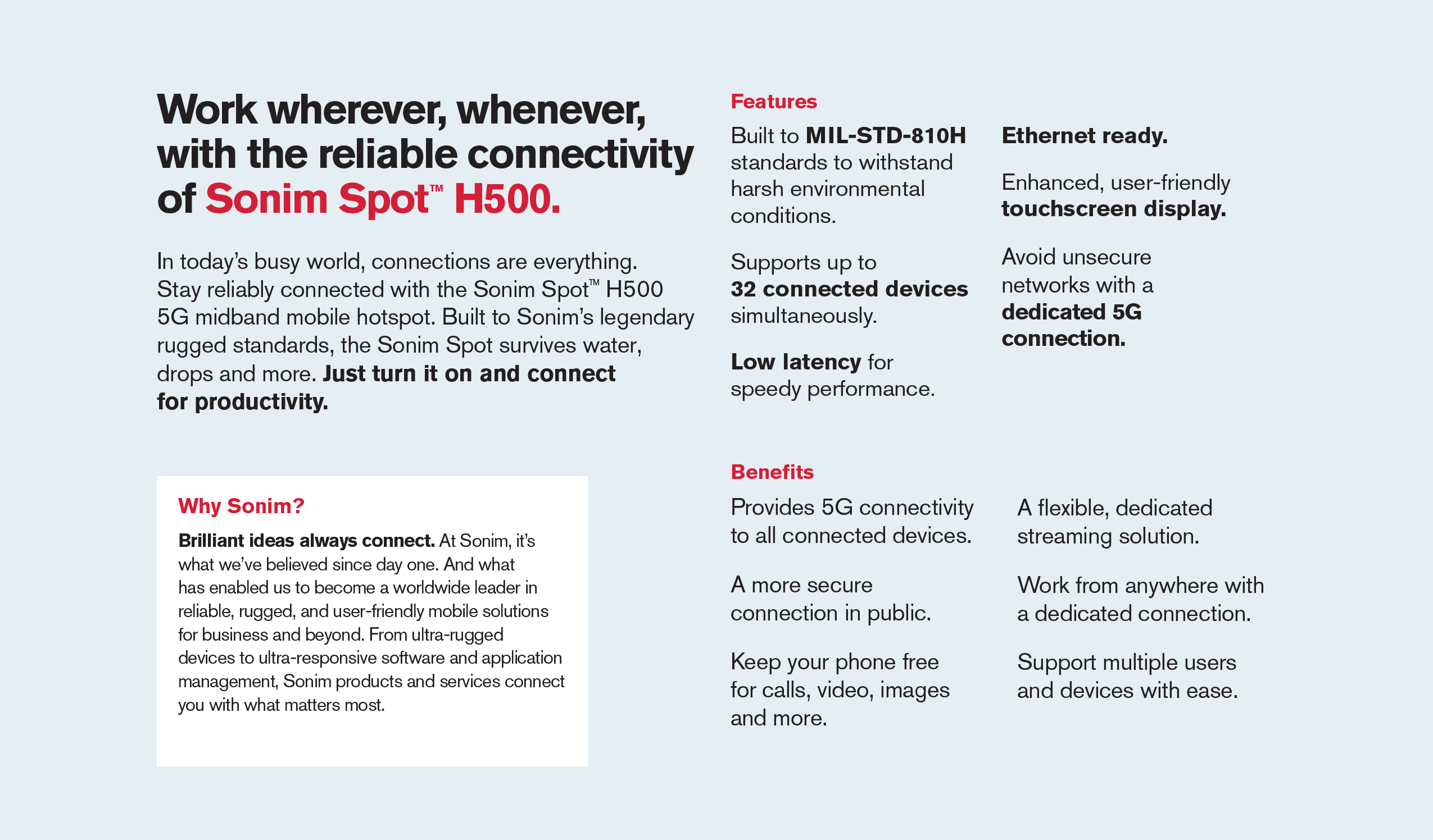 Work wherever, whenever