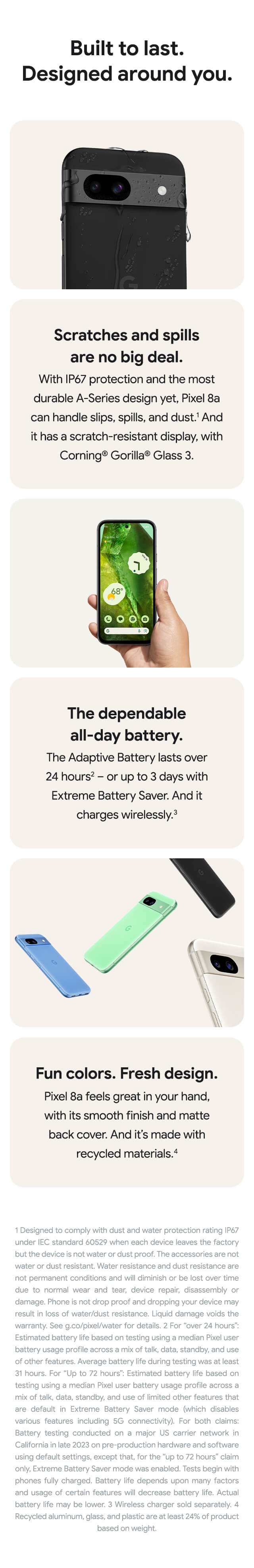 Built to last. Designed around you - mobile