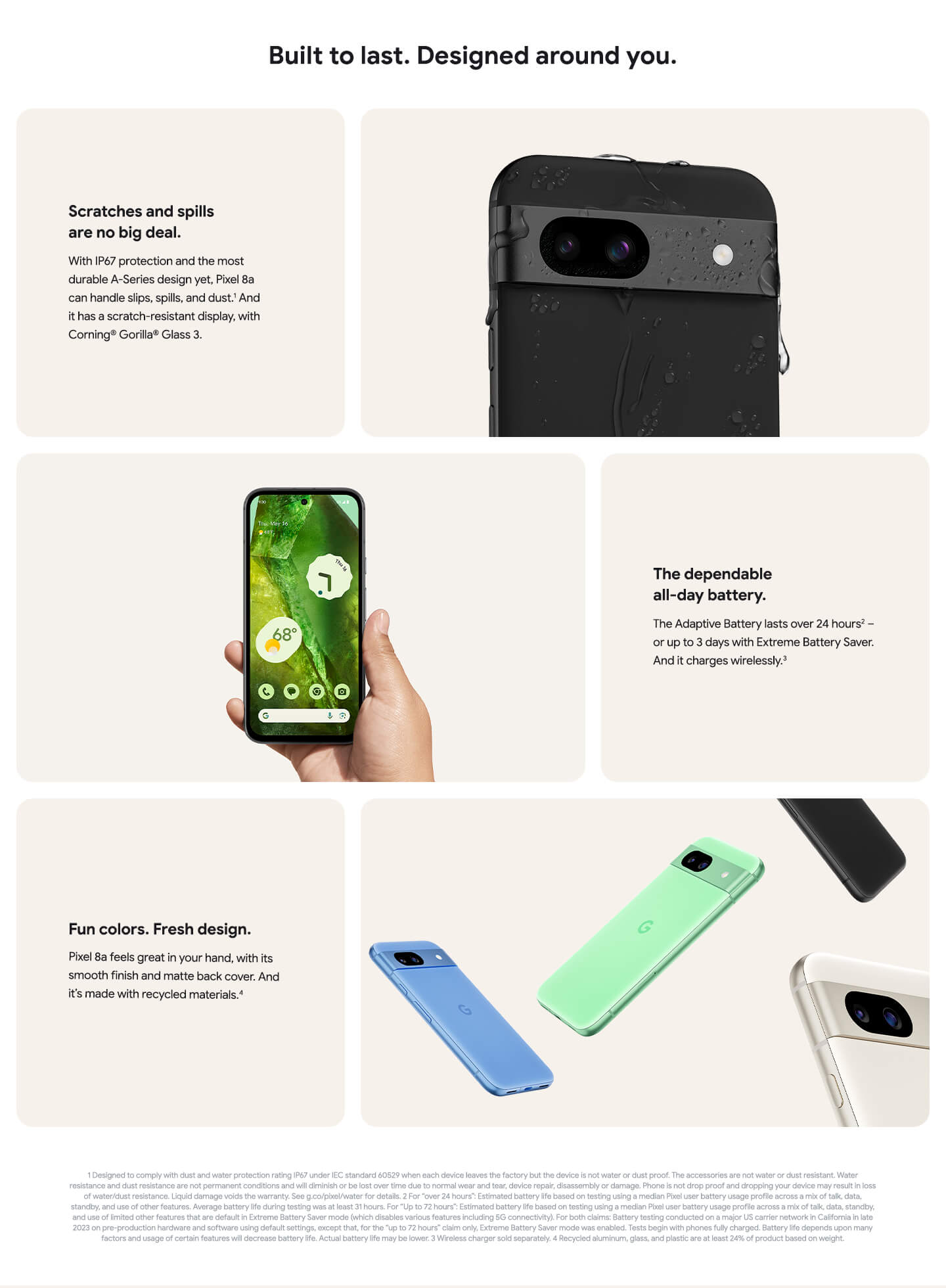 Built to last. Designed around you.