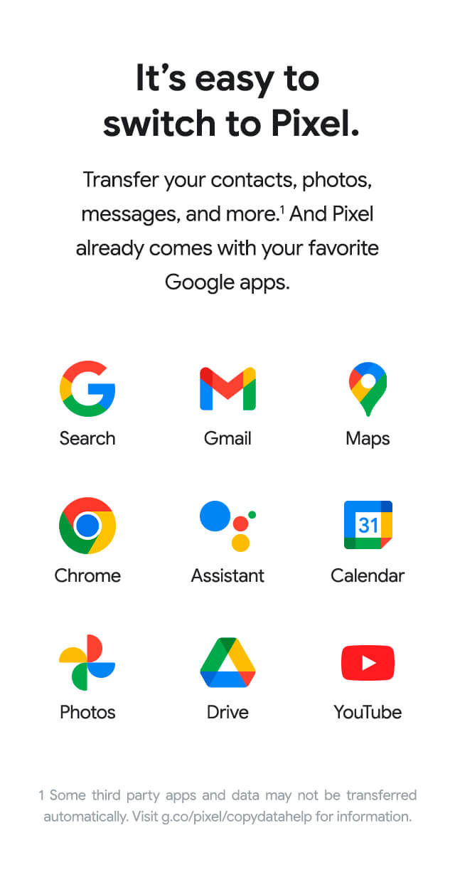 It's easy to switch to Pixel - mobile