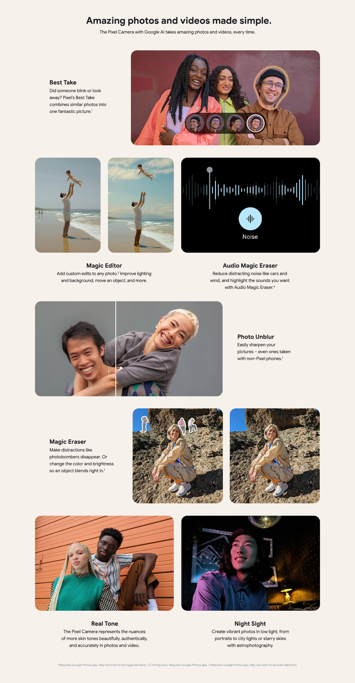 Amazing photos and videos made simple.