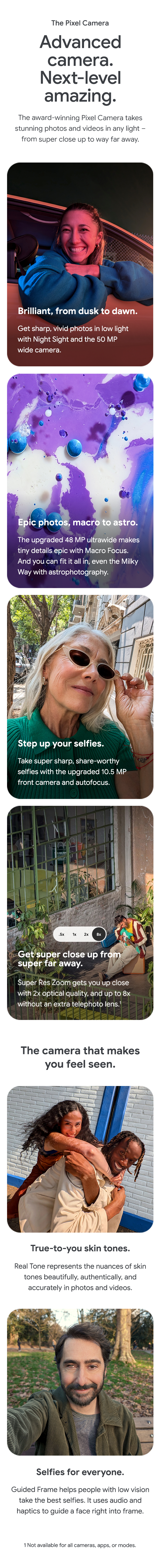 Advanced camera. Next-level amazing - mobile