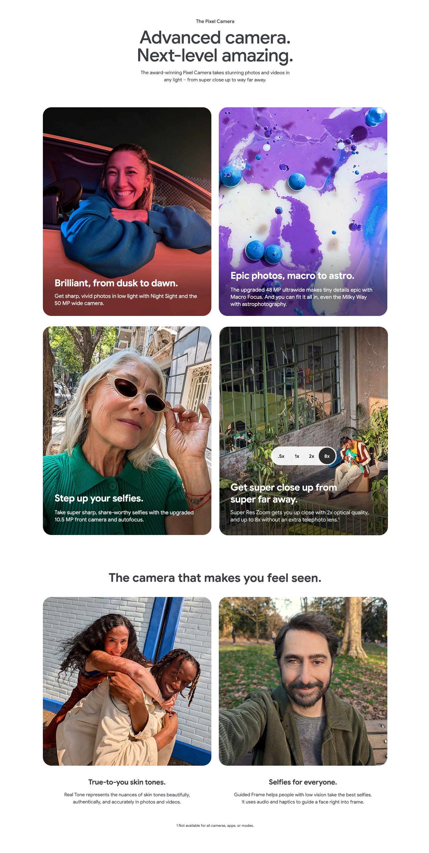Advanced camera. Next-level amazing