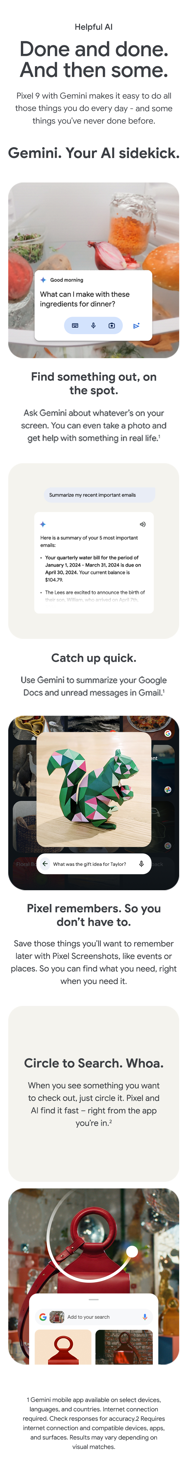 Done and done. And then some - mobile