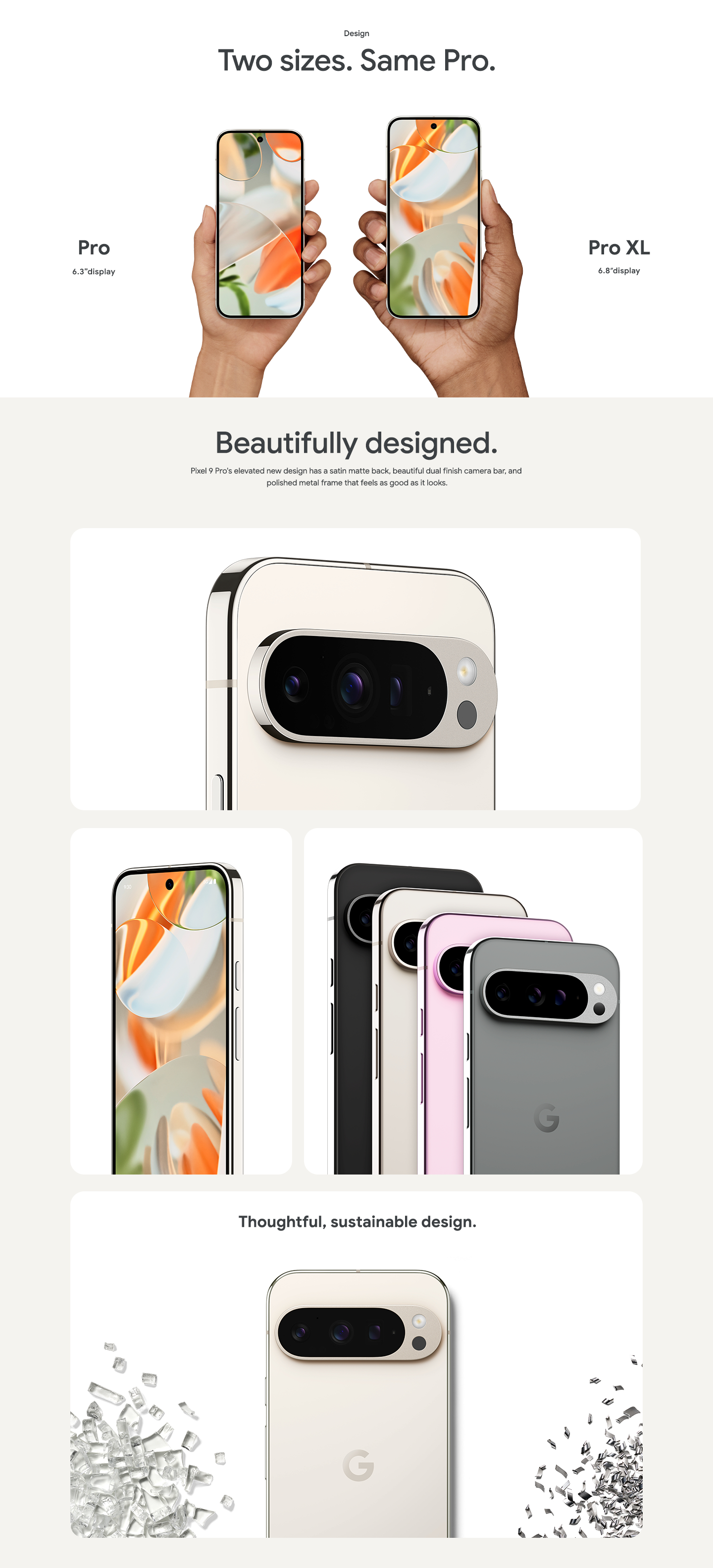 Two sizes. Same Pro.