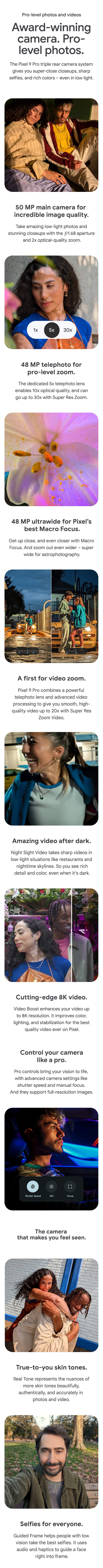 Award-winning camera. Pro-level photos and videos - mobile