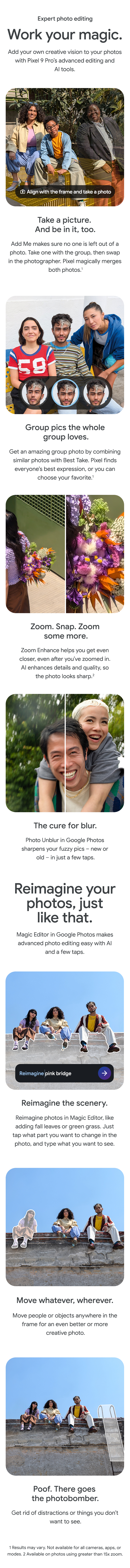 Work your magic - mobile