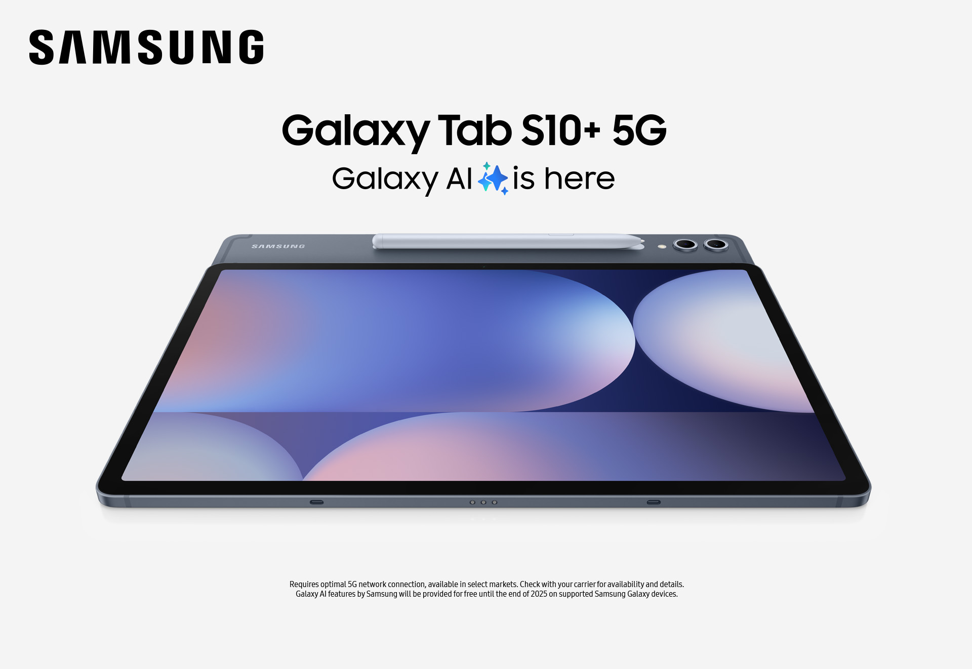 Samsung Galaxy Tab S10+ 5G.