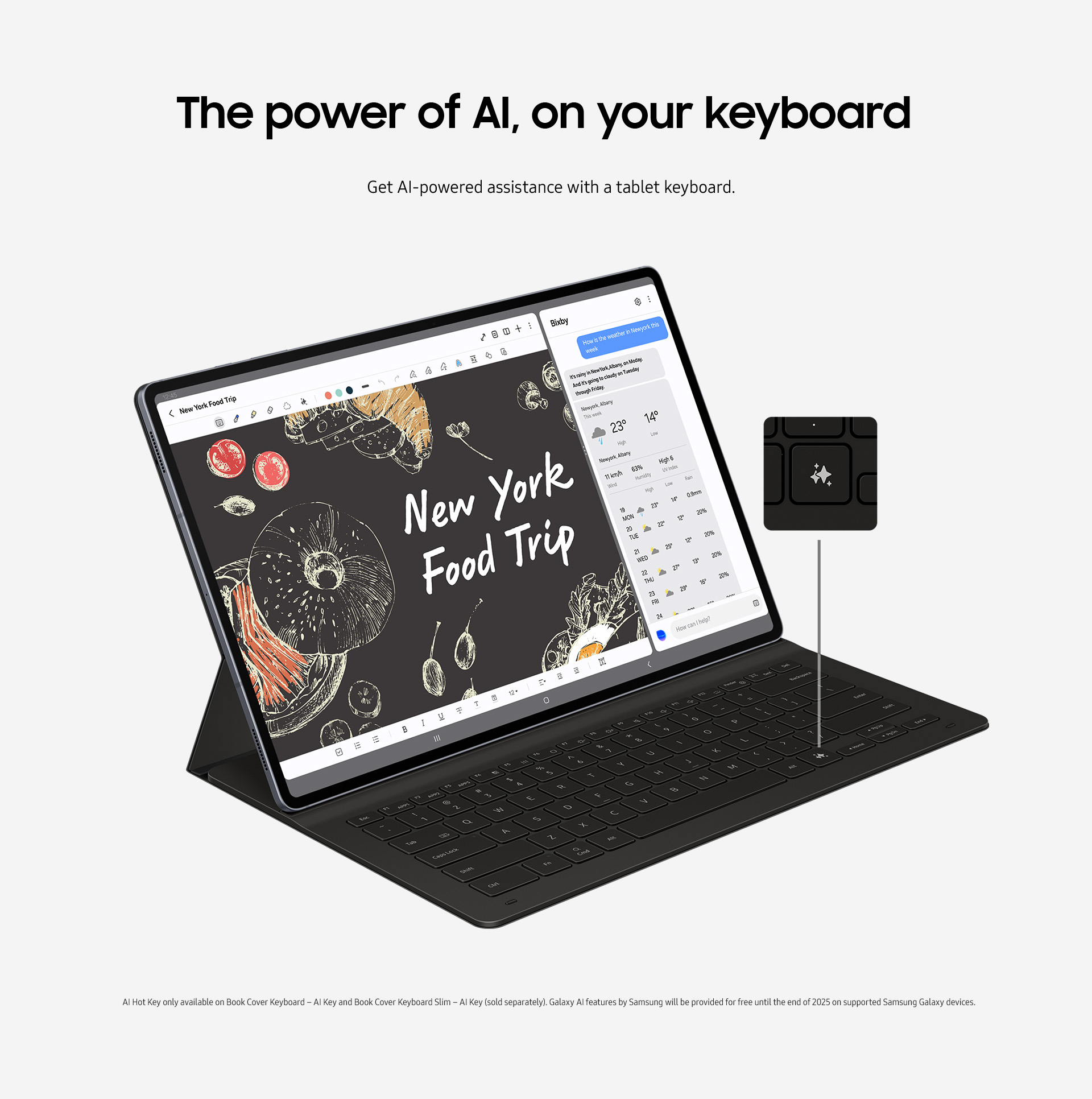 The power of AI, on your keyboard.