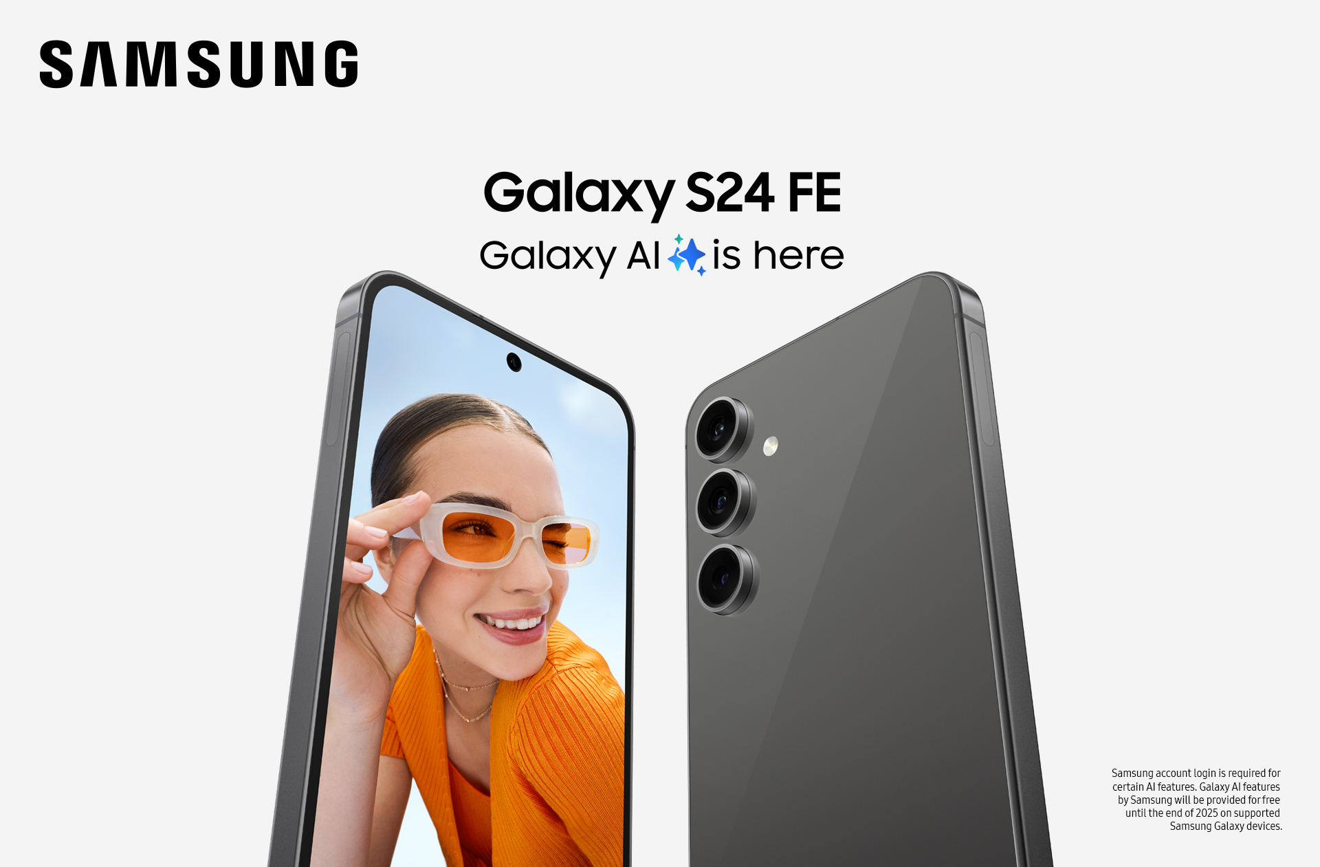 Samsung Galaxy S24 FE with Galaxy AI