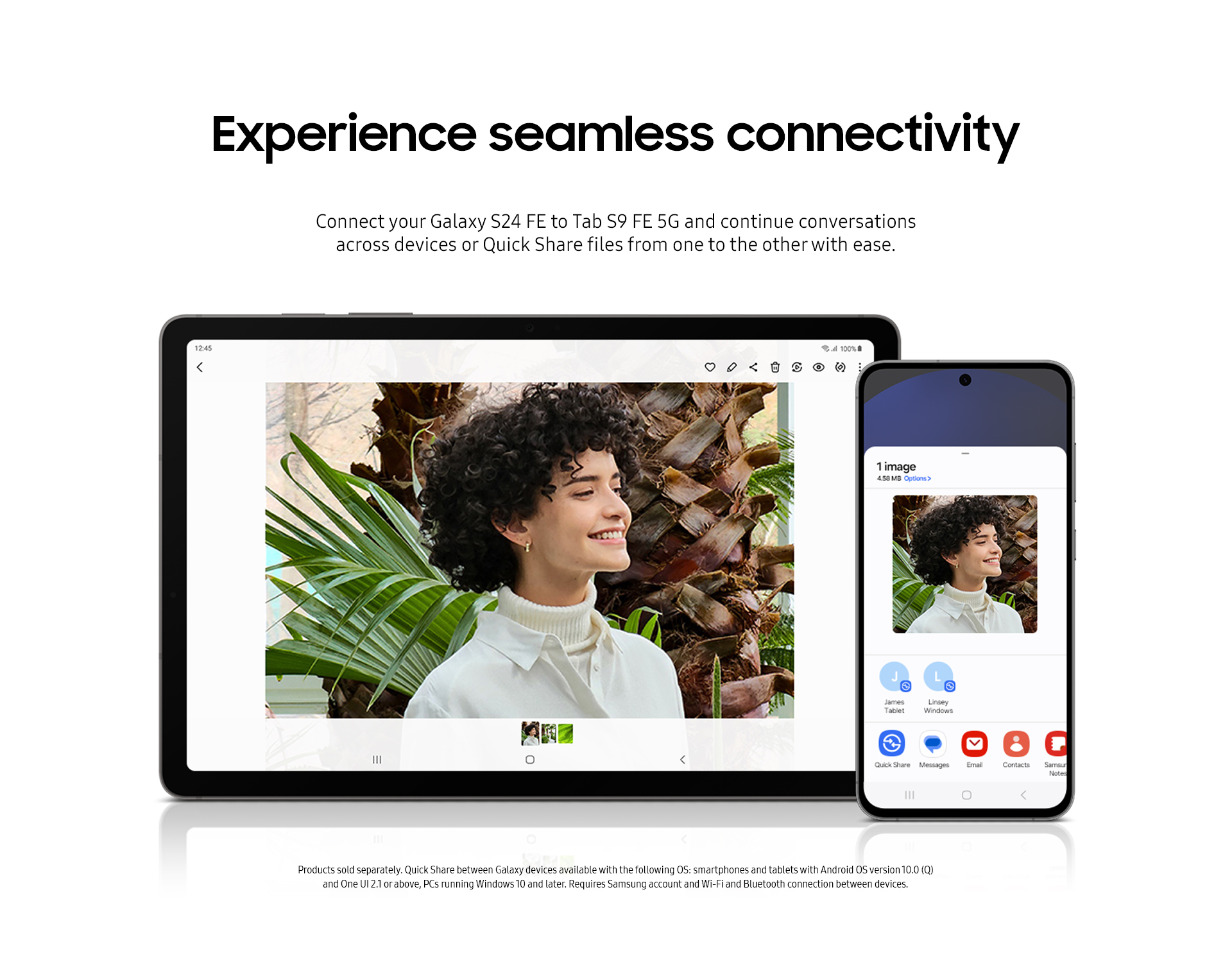 Experience seamless connectivity