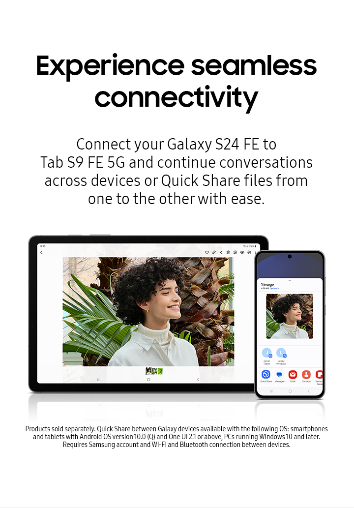 Experience seamless connectivity - mobile