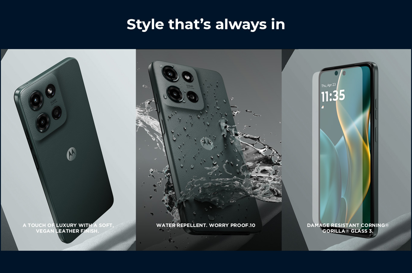 Style that's always in.