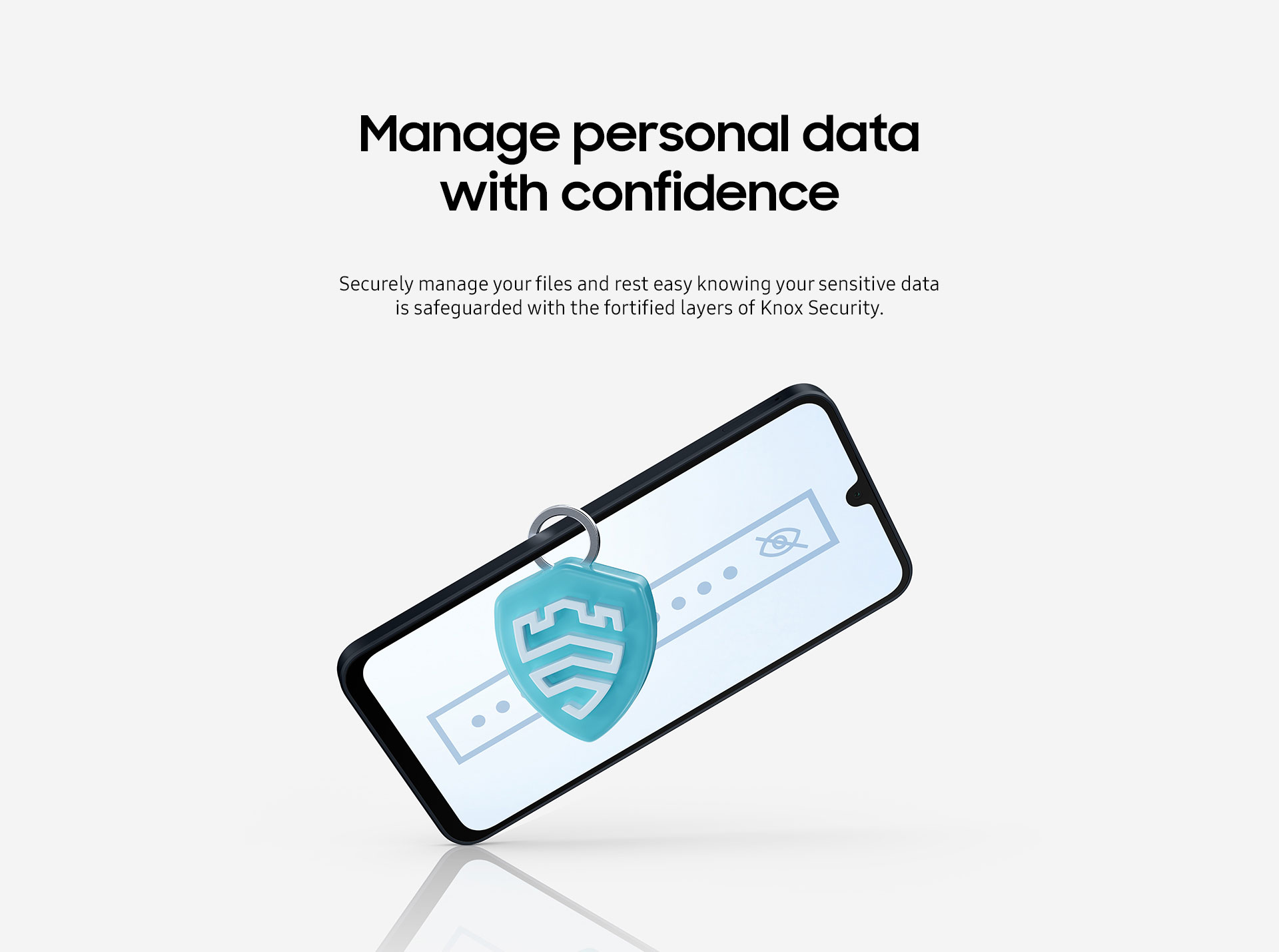 Manage personal data with confidence.