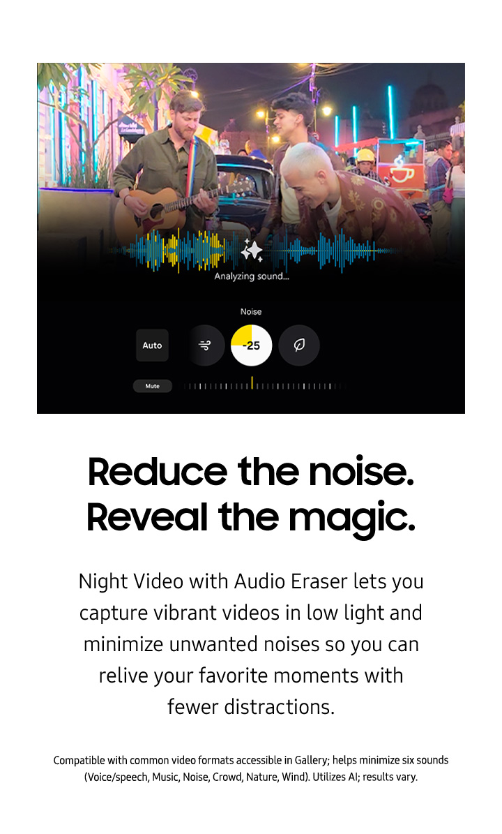Reduce the noise. Reveal the magic - mobile