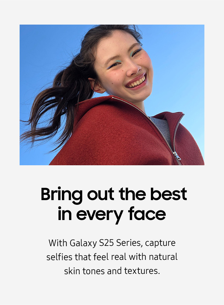 Bring out the best in every face - mobile