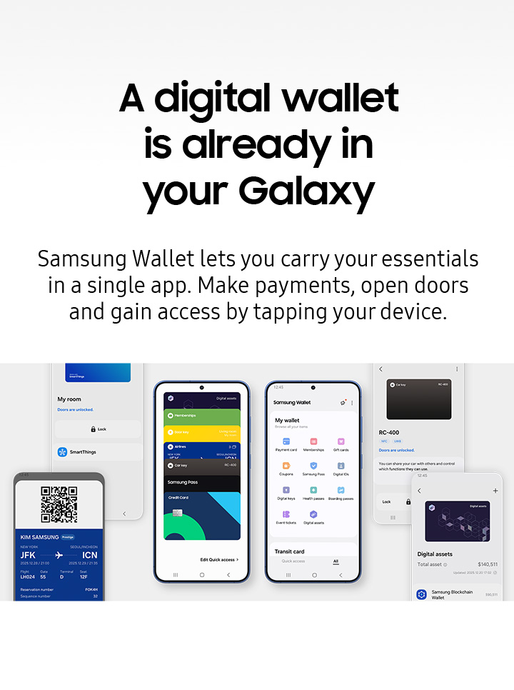 A digital wallet is already in your Galaxy - mobile