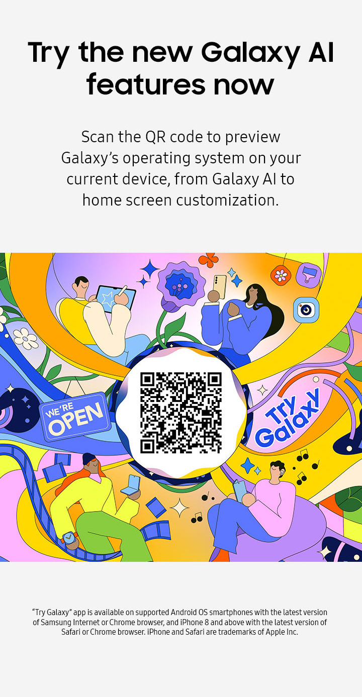 Try the new Galaxy AI features now- mobile