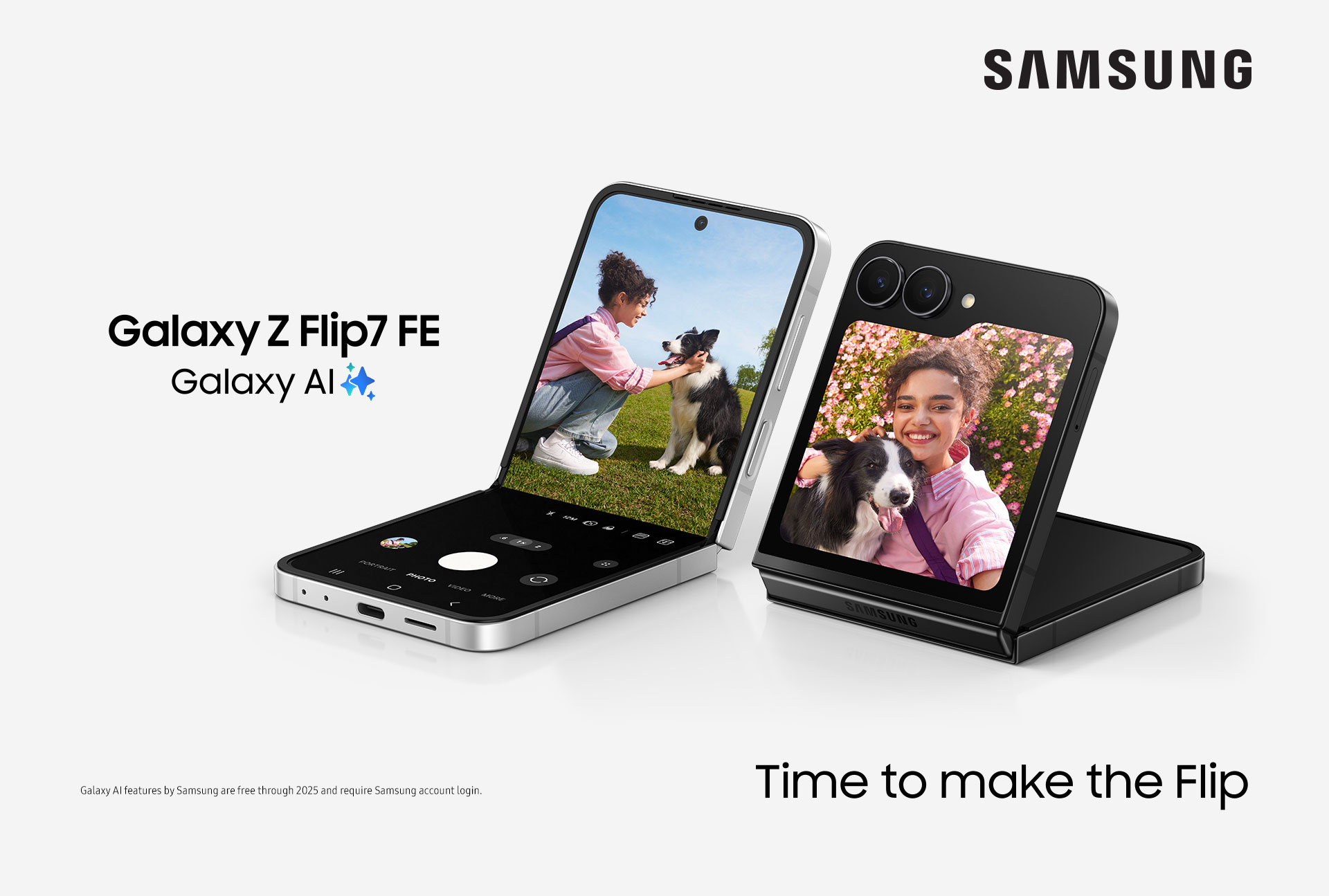 Samsung Galaxy Z Flip7 FE with Galaxy AI