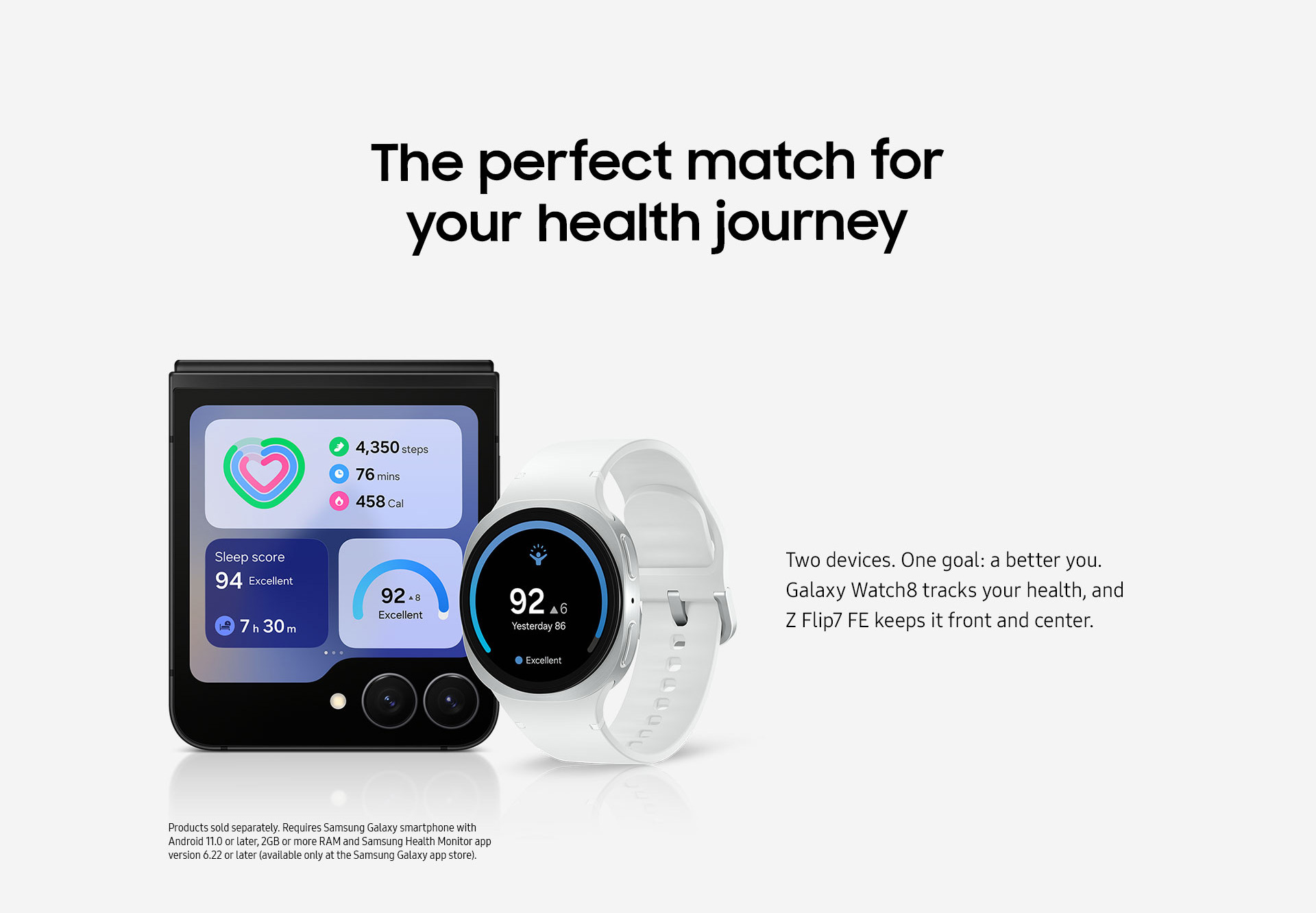 The perfect match for your health journey.