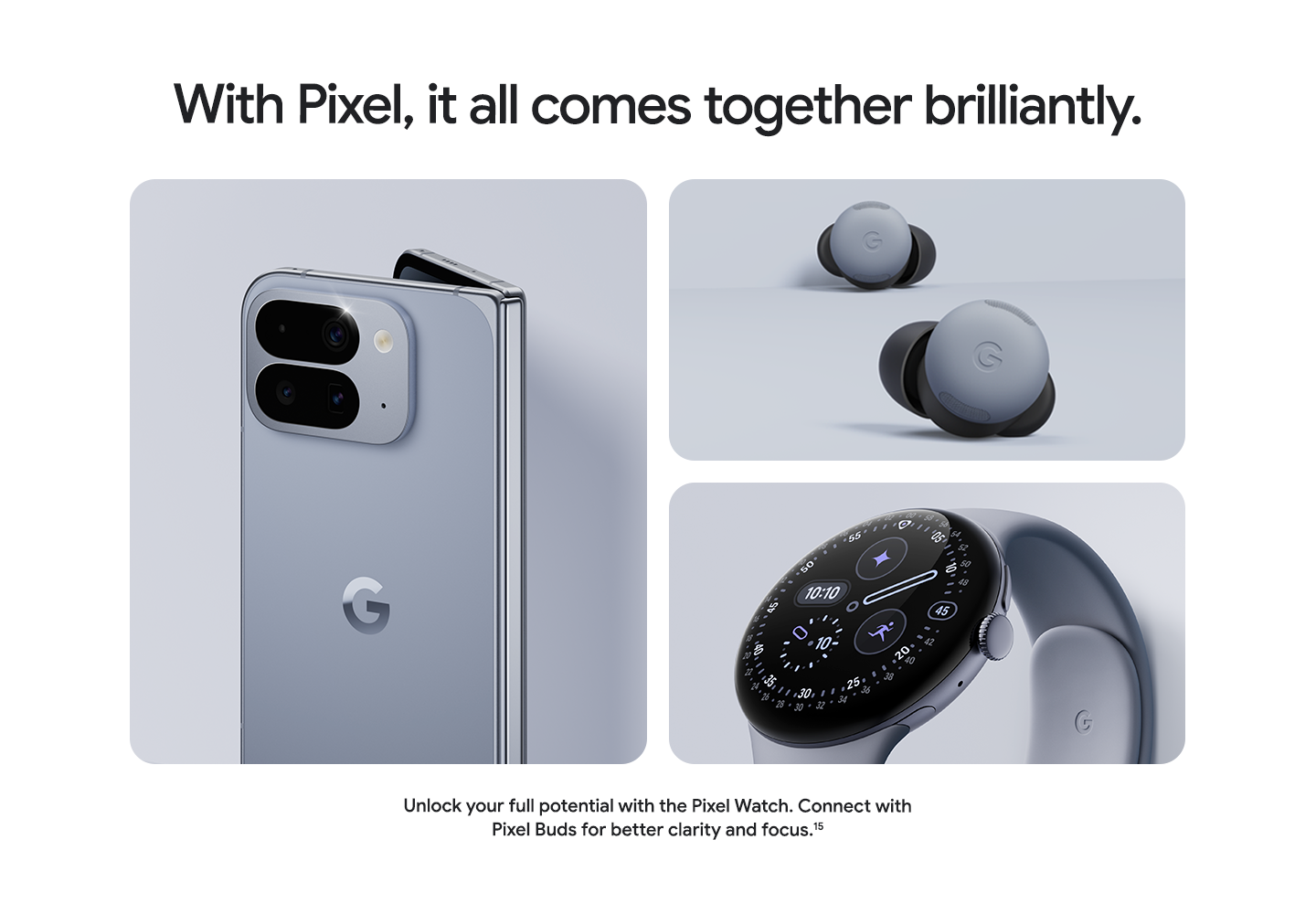 With Pixel, it all comes together brilliantly