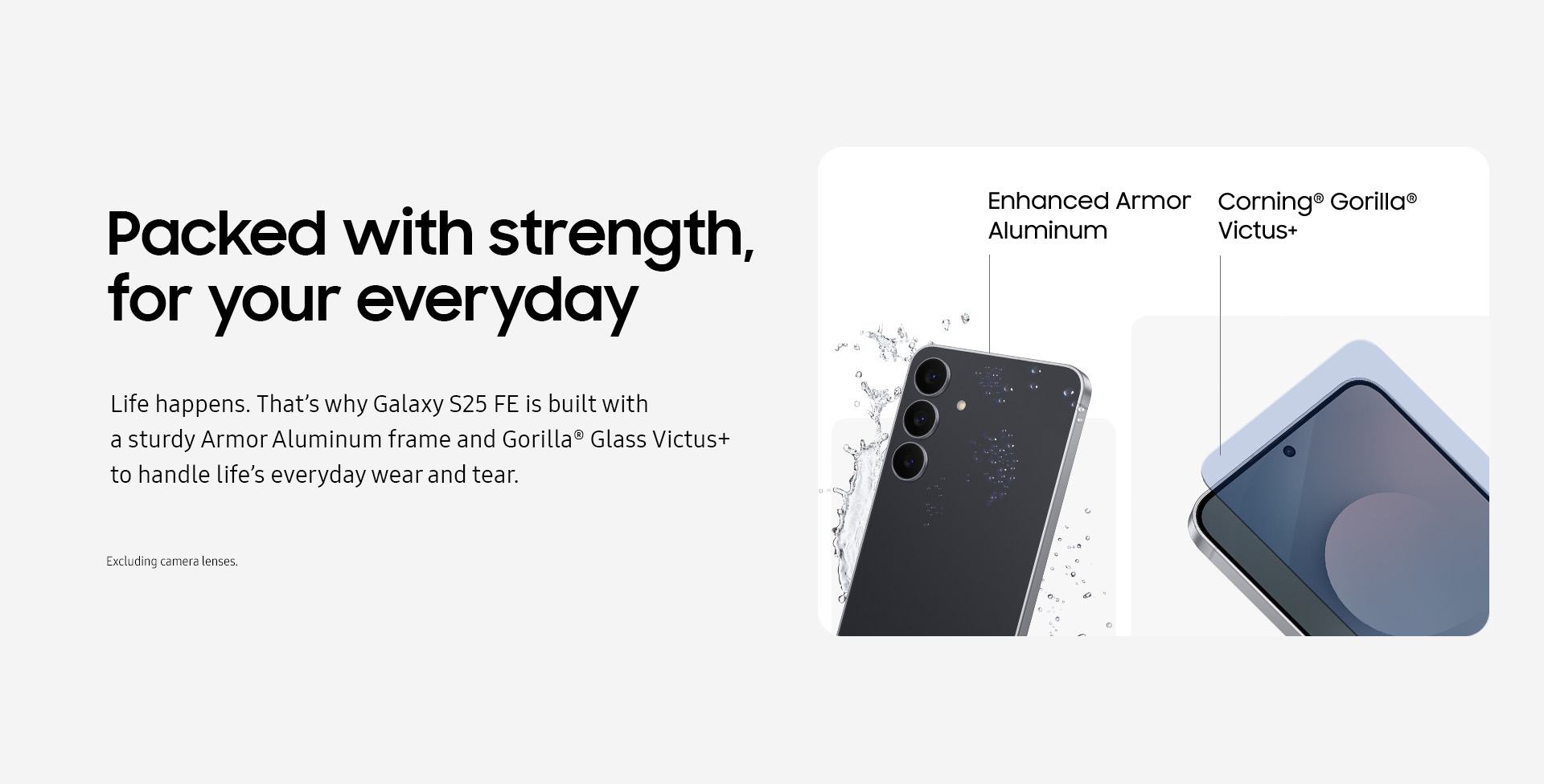 Packed with strength, for your everyday