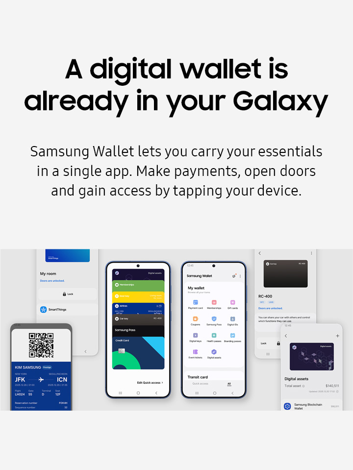 A digital wallet is already in your Galaxy - mobile