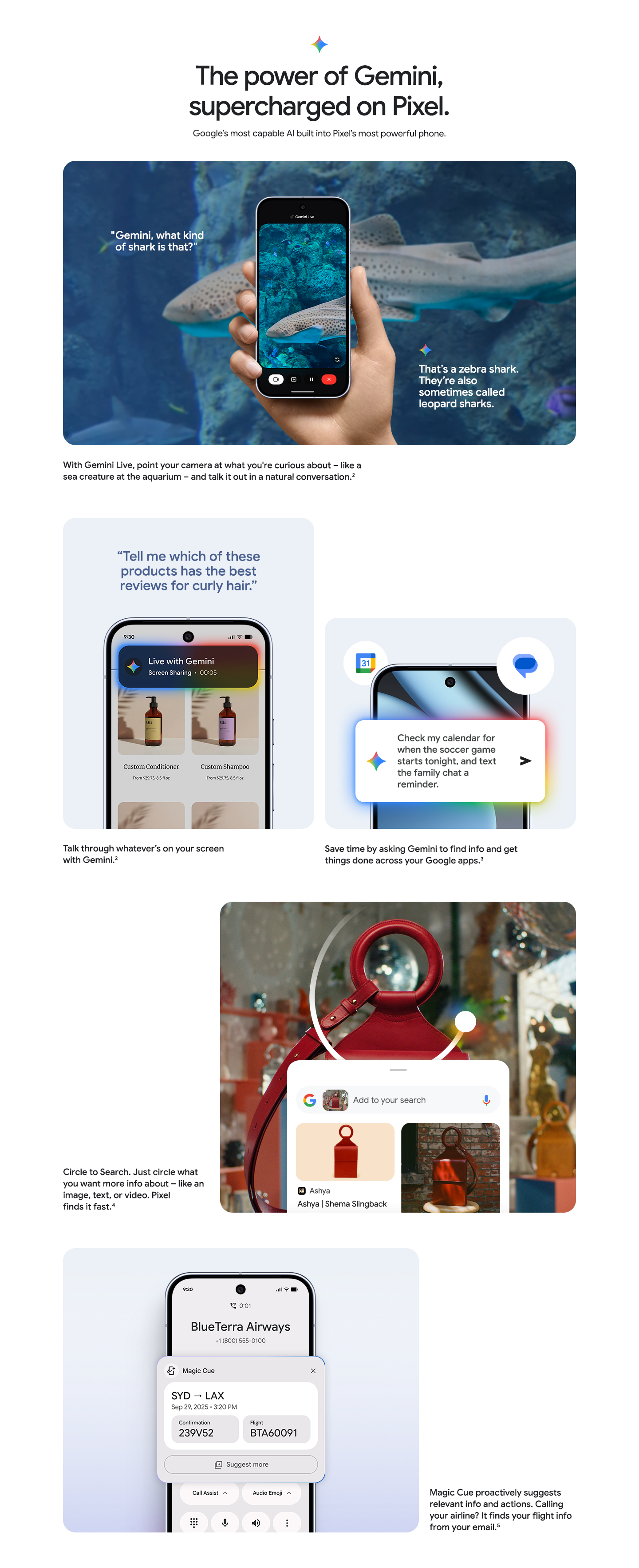 The power of Gemini supercharged on Pixel