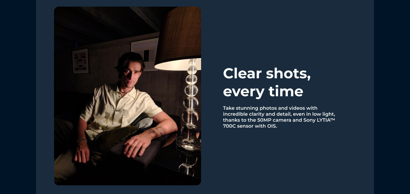 Clear shots, every time