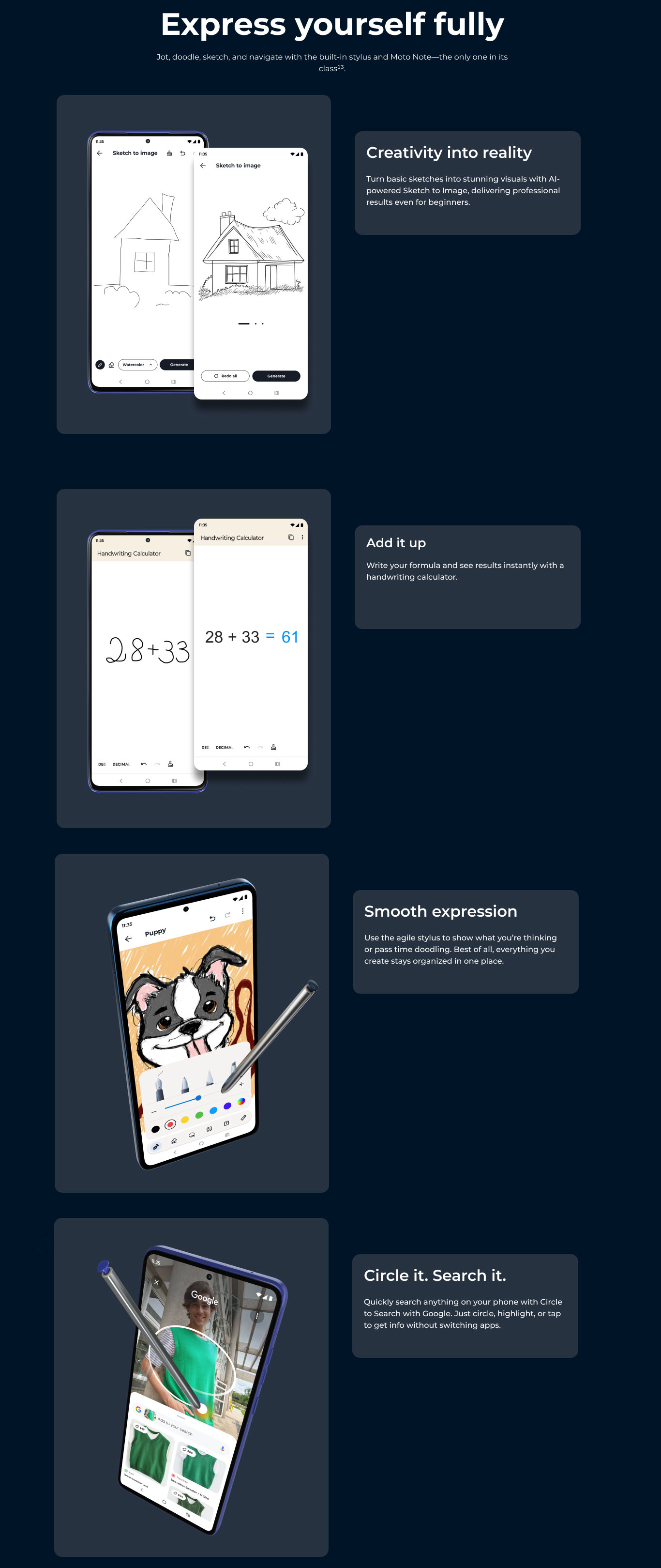 Express Yourself fully.