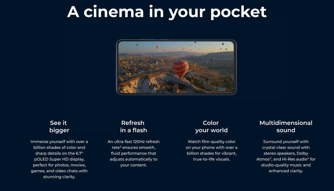 A cinema in your pocket