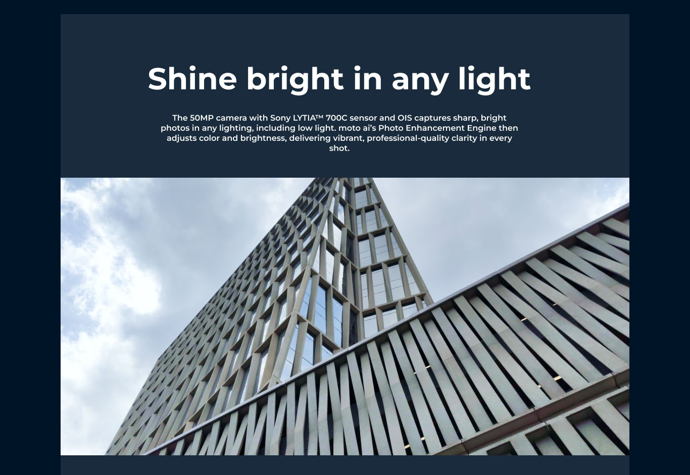 Shine bright in any light