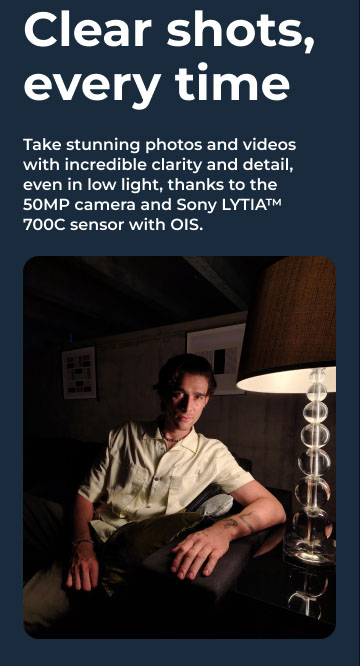 Clear shots, every time