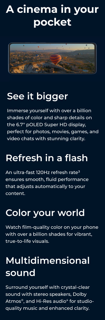 A cinema in your pocket