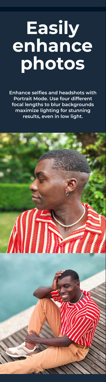 Easily enhance photos