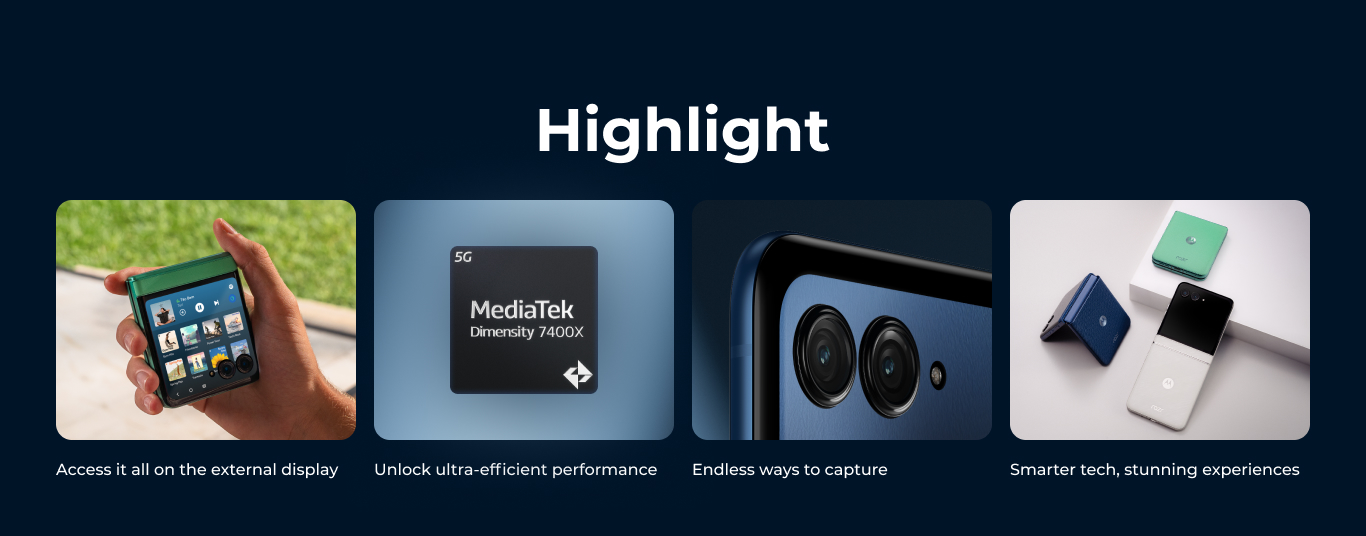 Motorola Razr 2025 Highlight