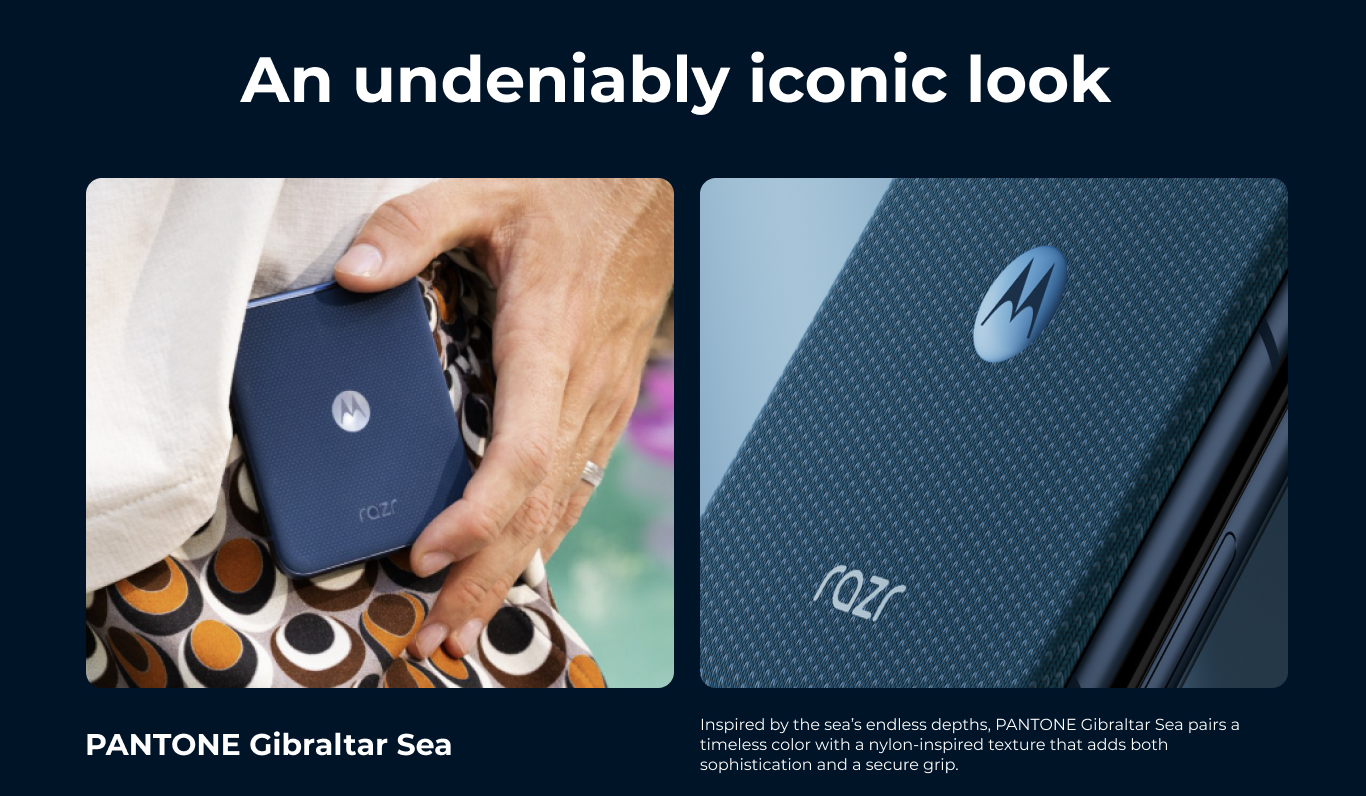 An undeniable iconic look.