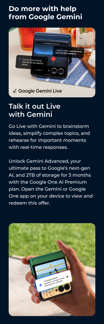 Do more with help from Google Gemini - mobile