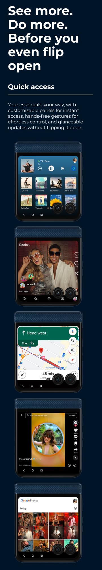 See more. Do more. Before you even flip open - mobile