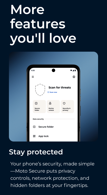 More features you'll love. - mobile