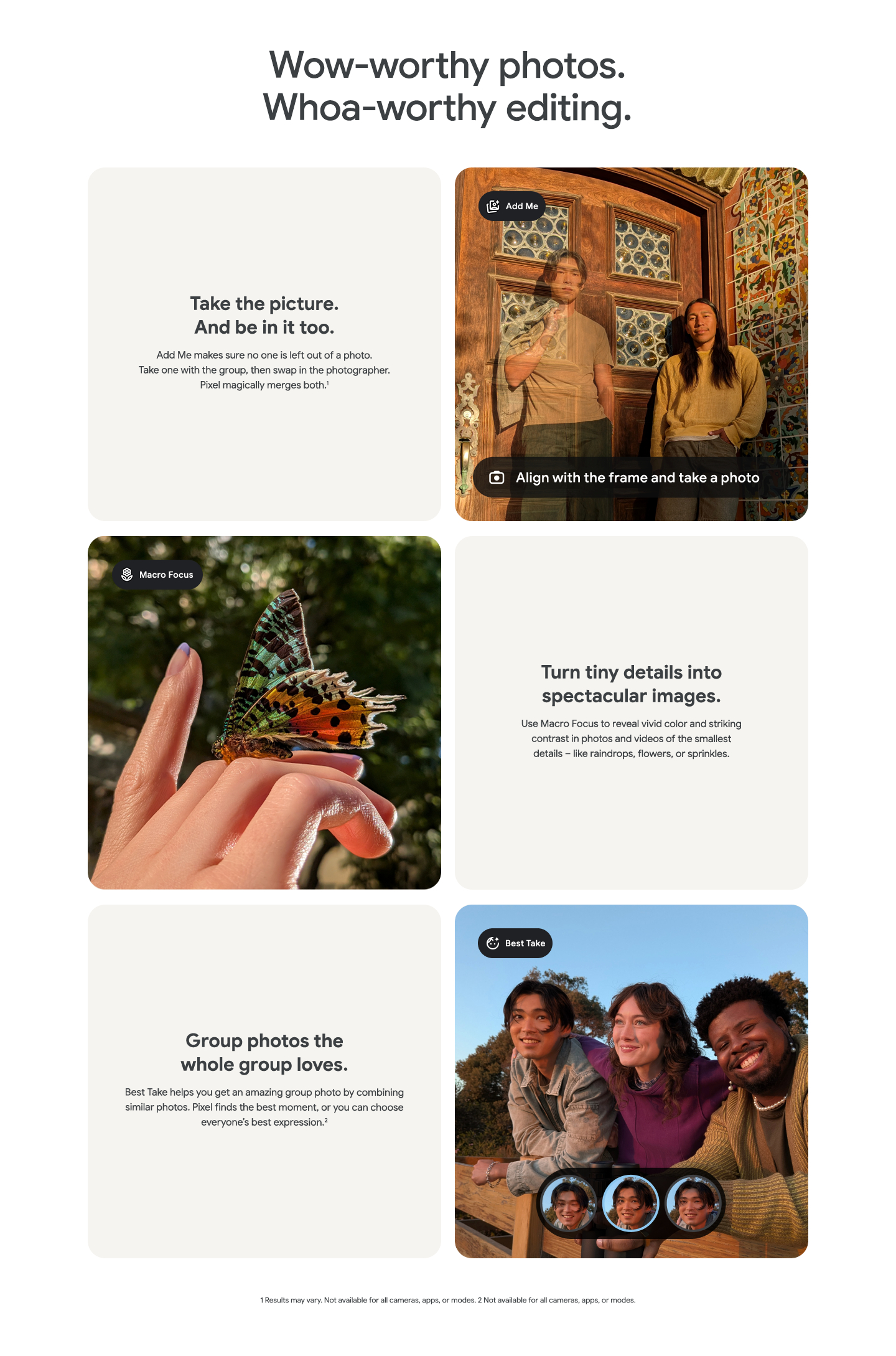 Wow-worthy photos. Whoa-worthy editing.