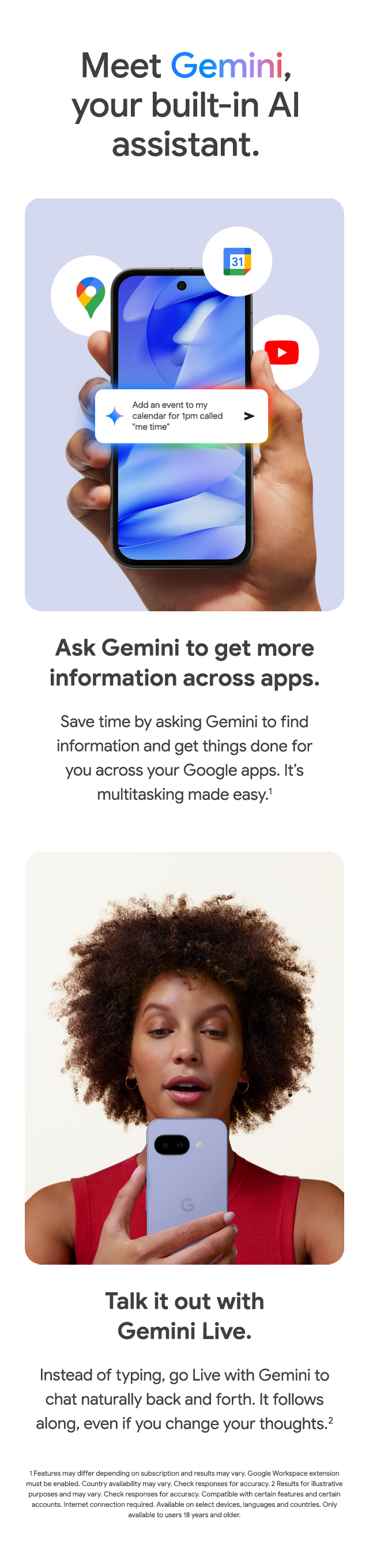 Meet Gemini, your built-in AI assistant - mobile