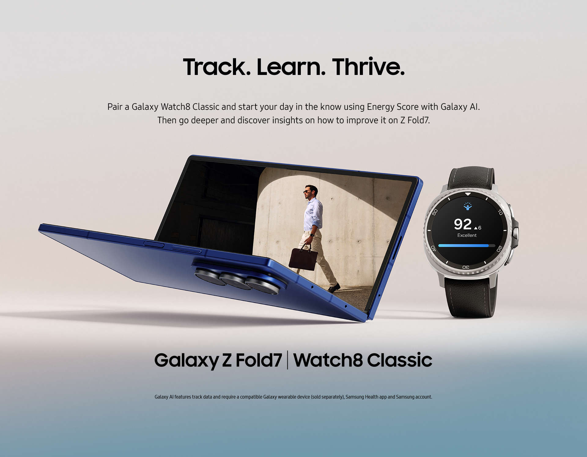 Track. Learn. Thrive.