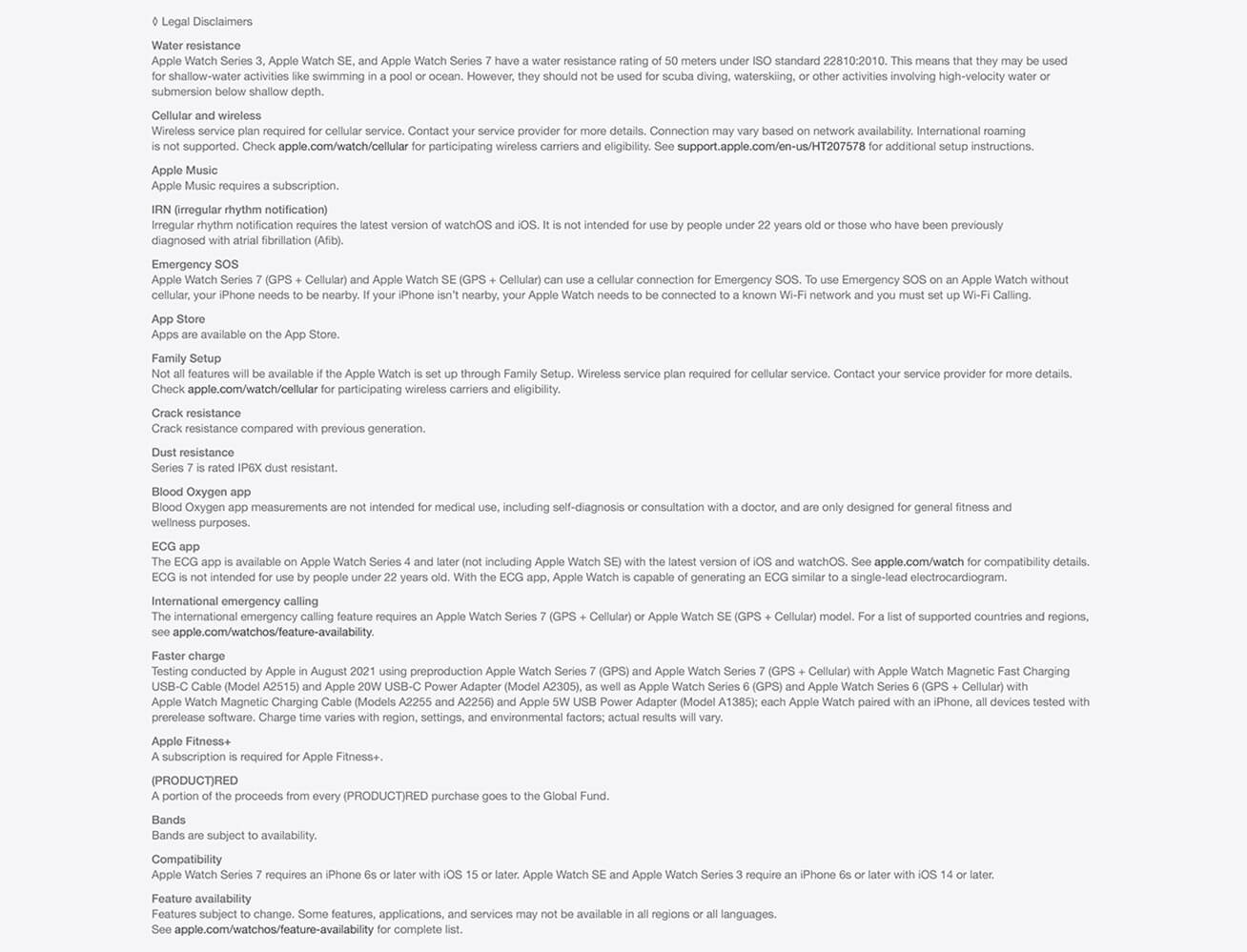 Apple Watch SE Legal.