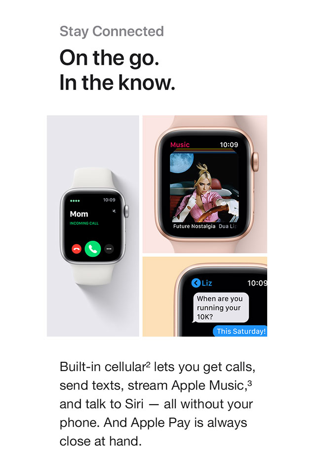 Stay Connected - On the go. In the know - mobile