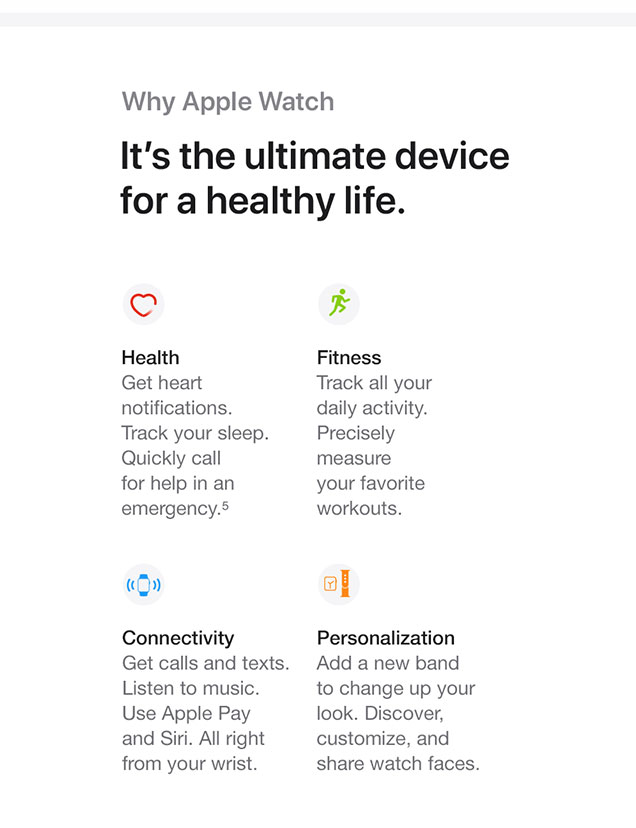 Why Apple Watch - It's the ultimate device for a healthy life - mobile